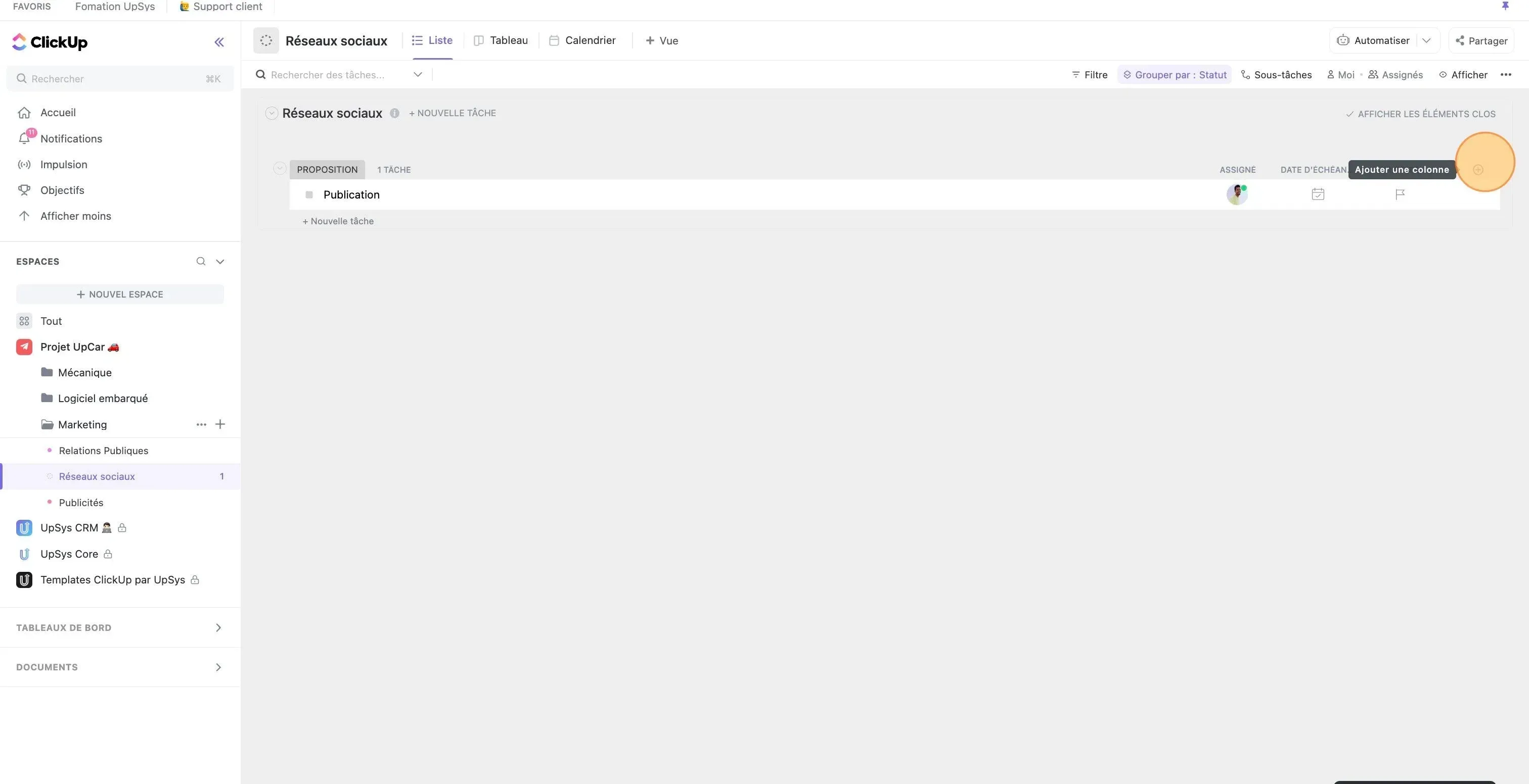 Create Custom Fields in ClickUp