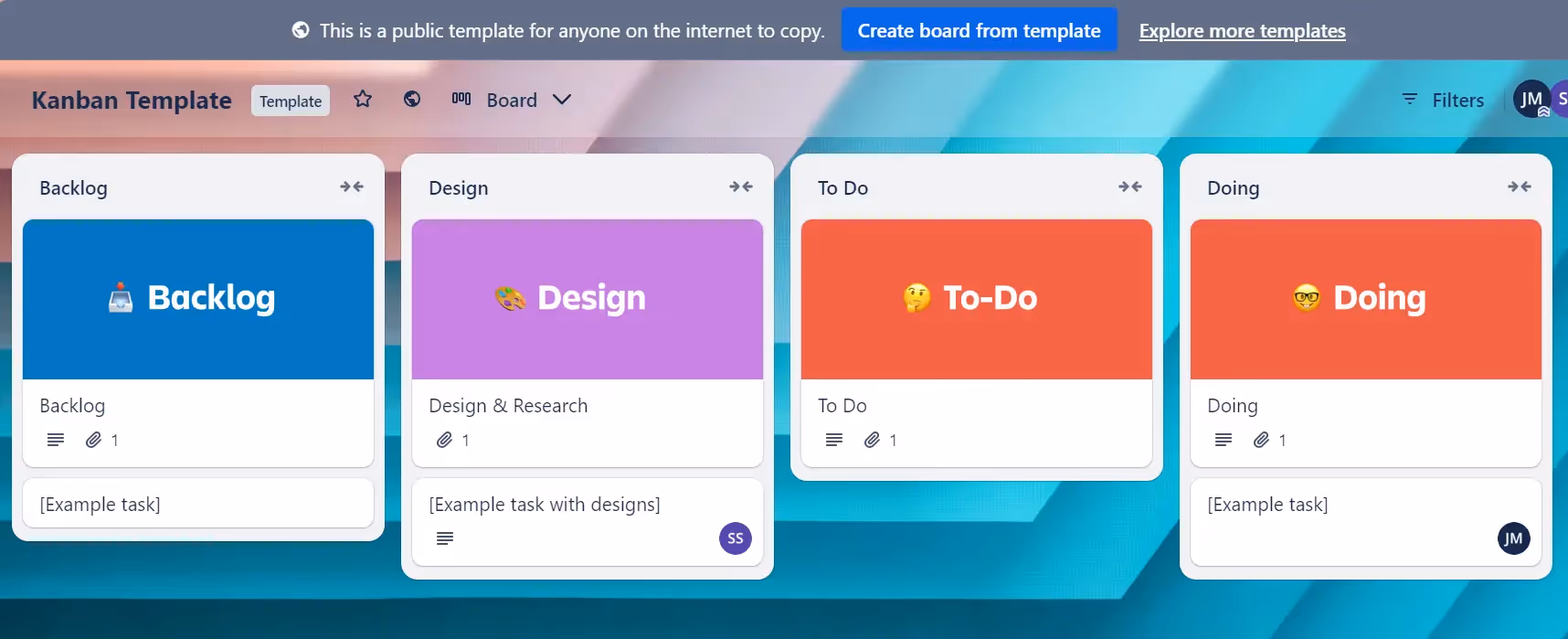 Trello User Interface