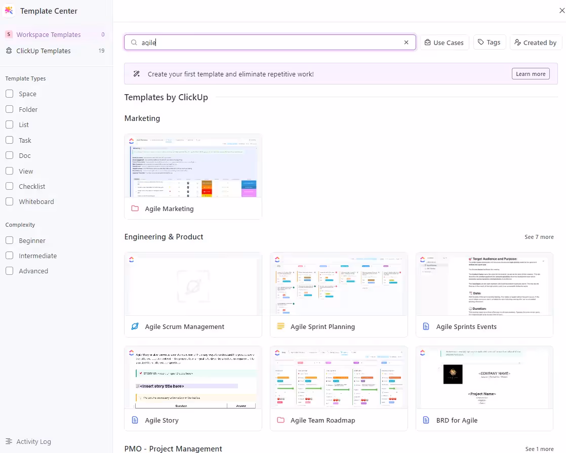 Agile Project Management Templates Agile Project Management Templates